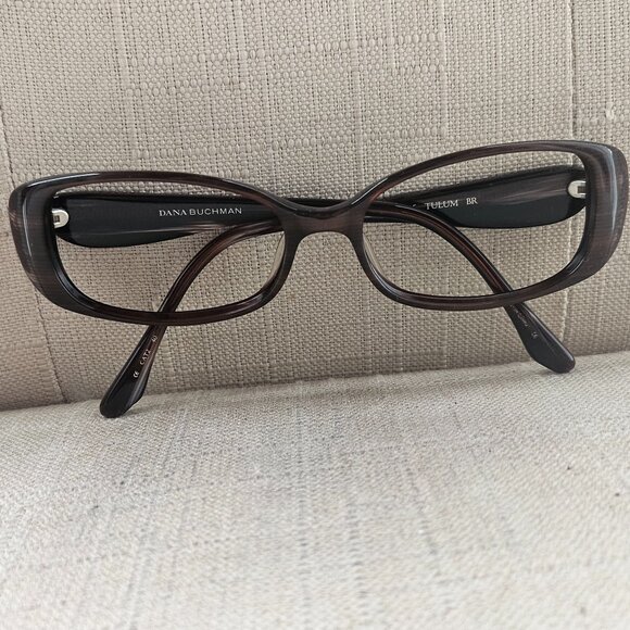 Dana Buchman Accessories - Dana Buchman Women Eyeglasses TULUM Brown Crystal 53[]16 135 Frame